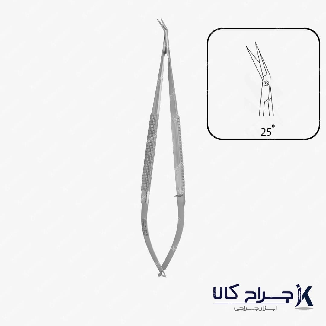 قیچی عروقی ۲۵درجه MARK 18cm