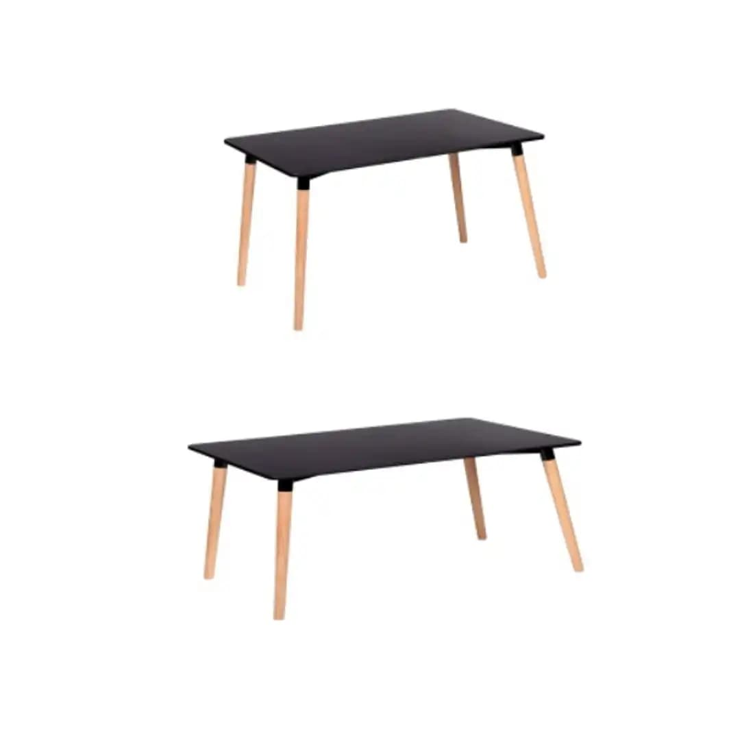 میز مستطیل 4 پایه باتومی تمام چوب کد E820
