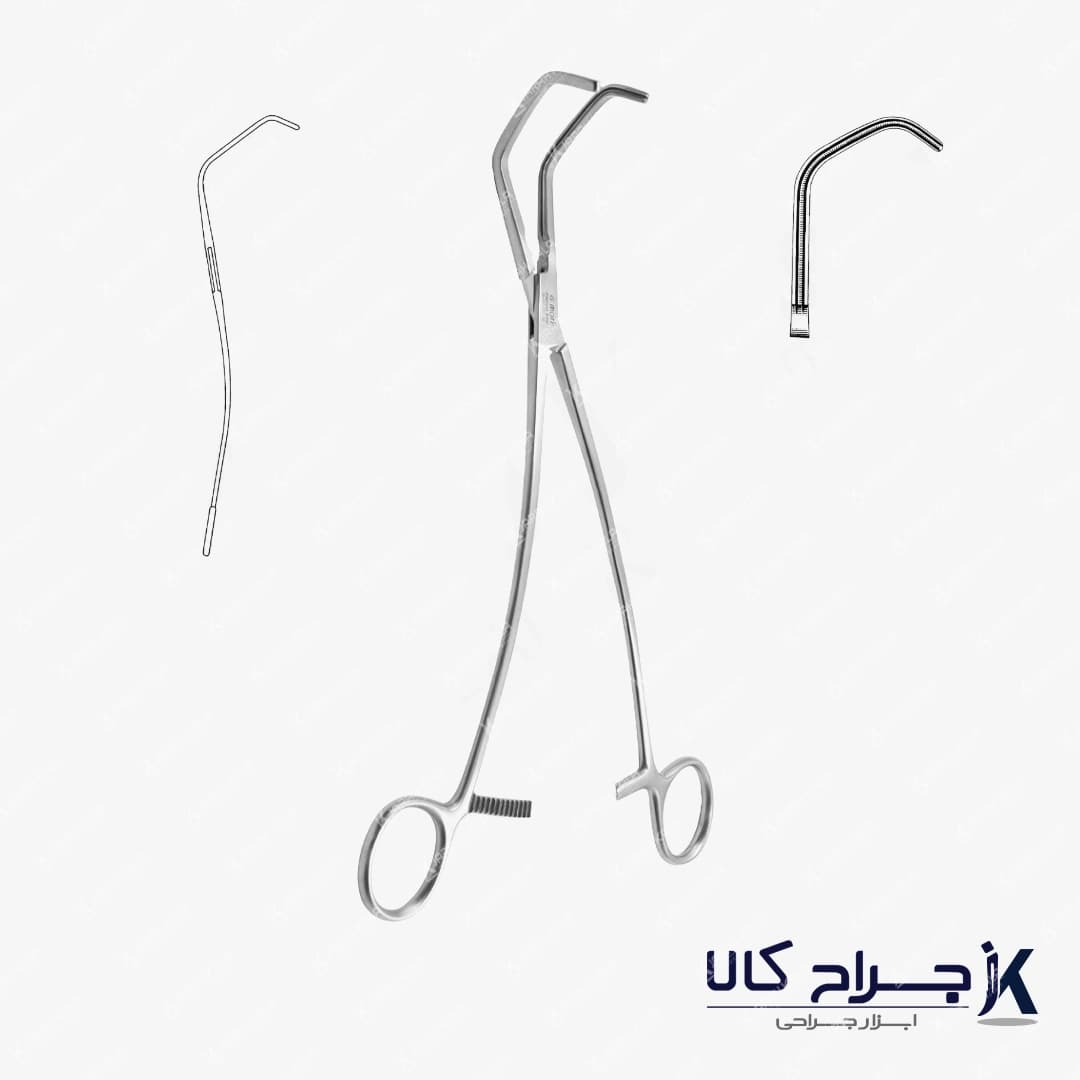 پنس ساتینسکی satinsky forceps — تصویر ۲