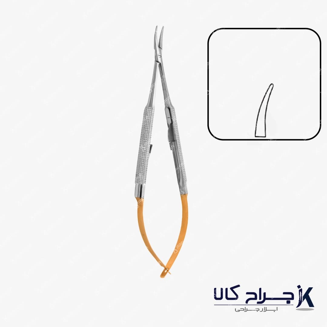 سوزنگیر عروقی کرو کارباید MARK 23cm — تصویر ۲