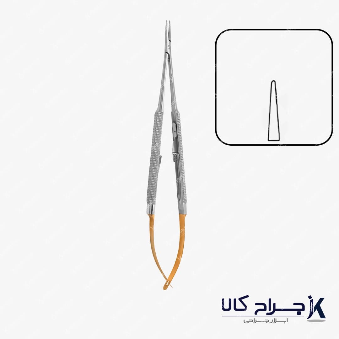 سوزنگیر عروقی کارباید MARK 21cm — تصویر ۲