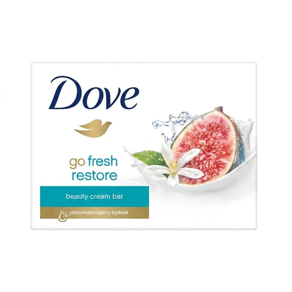 صابون کرم دار داو Go Fresh Restore | نرم‌کننده و رطوبت رسان قوی — تصویر ۲