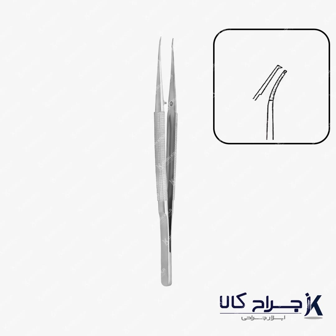 پنست عروقی بادندانه کرو MARK 15cm — تصویر ۲