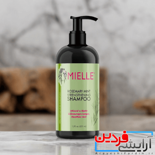 شامپو نرم‌کننده و تقویت‌کننده مو نعنا و رزماری از Mielle Organics — تصویر ۳