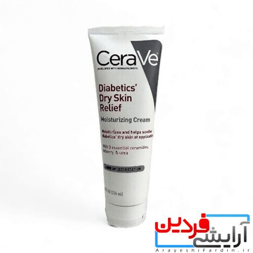 کرم دست و پای خشک افراد دیابتی CeraVe Diabetics Dry Skin Relief — تصویر ۲