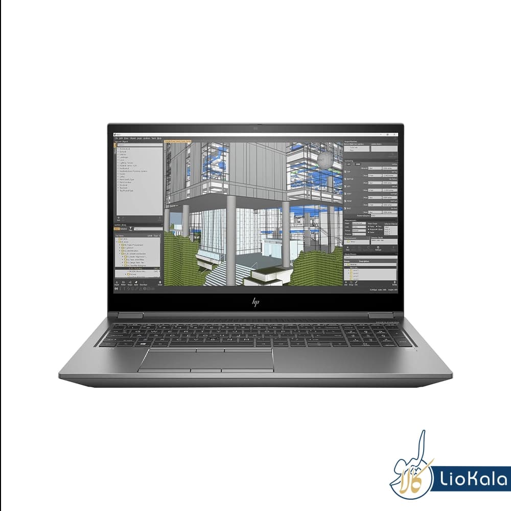 لپ‌تاپ HP ZBook Fury 15 G8 | پردازنده Intel Core i7 – رم 16 – حافظه داخلی ۵۱۲ گیگابایت SSD – نمایشگر ۱۵٫۶ اینچ FHD — تصویر ۴