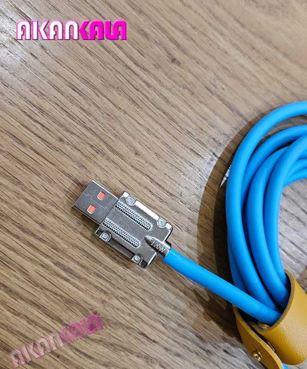 کابل شارژر شلنگی آیفون 7 “فروش عمده” — تصویر ۲