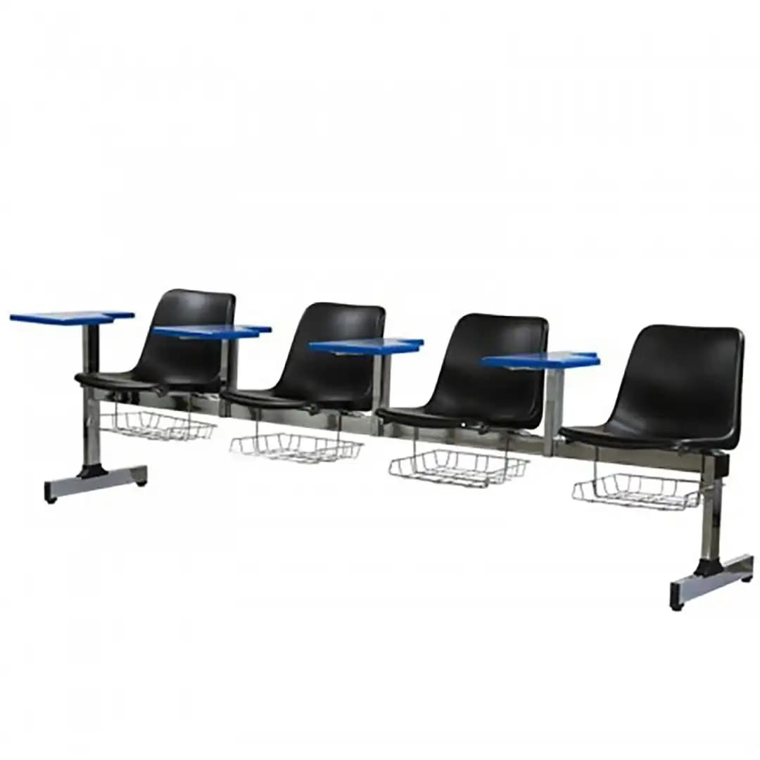 صندلی آموزشی چهار نفره LX با جاکتابی کد M209A