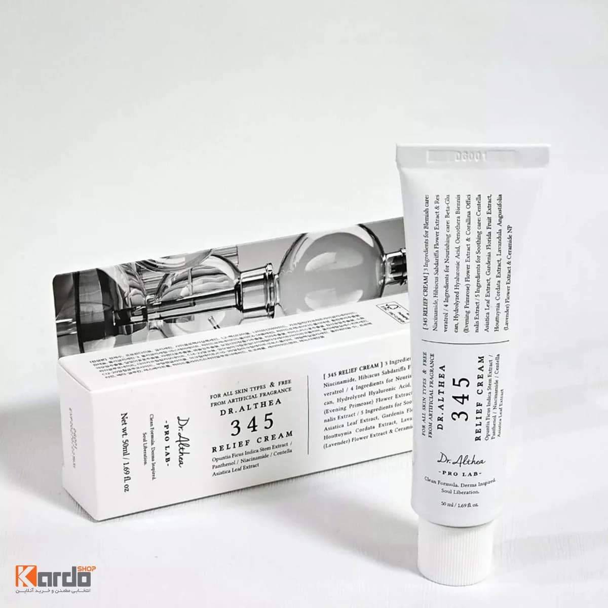 کرم ترمیم کننده دکتر آلتیا مدل 345 Relief Cream — تصویر ۱۰