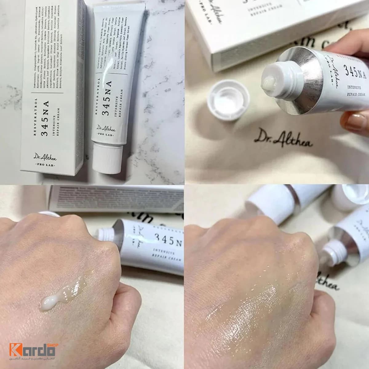 کرم ترمیم کننده دکتر آلتیا مدل 345 Relief Cream — تصویر ۱۲