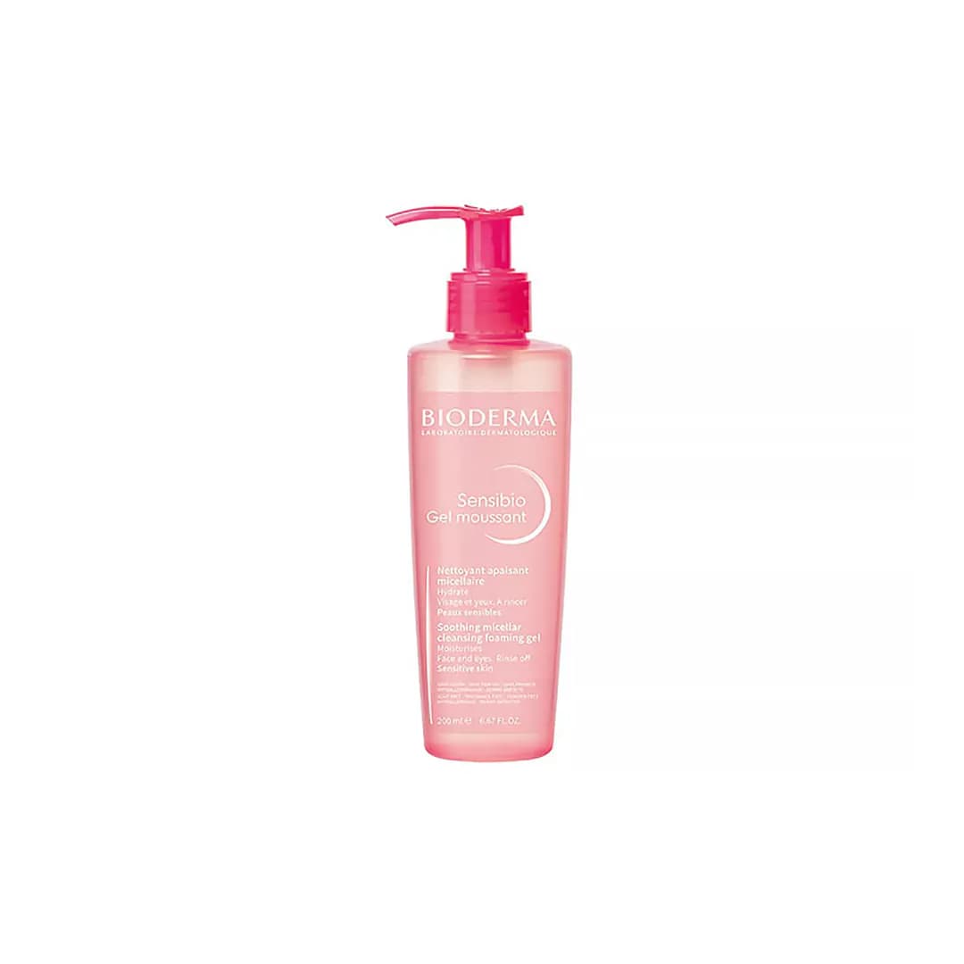 فوم ژل شستشوی صورت سنسبیو بایودرما BIODERMA Sensibio حجم 200 میل اورجینال