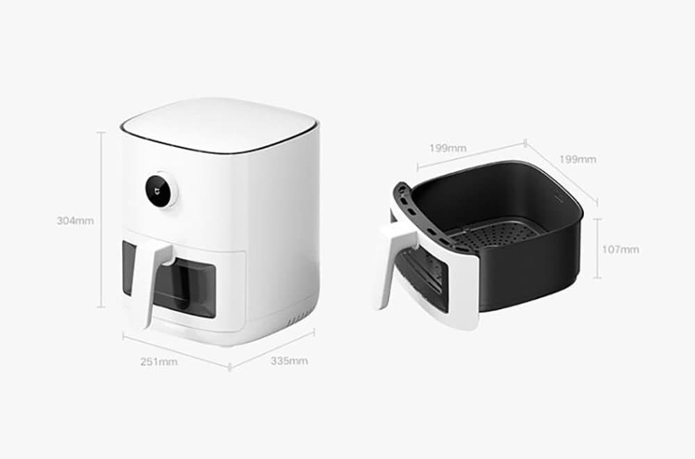 سرخ کن هوشمند شیائومی Air Fryer Pro 4L مدل MAF05 — تصویر ۸