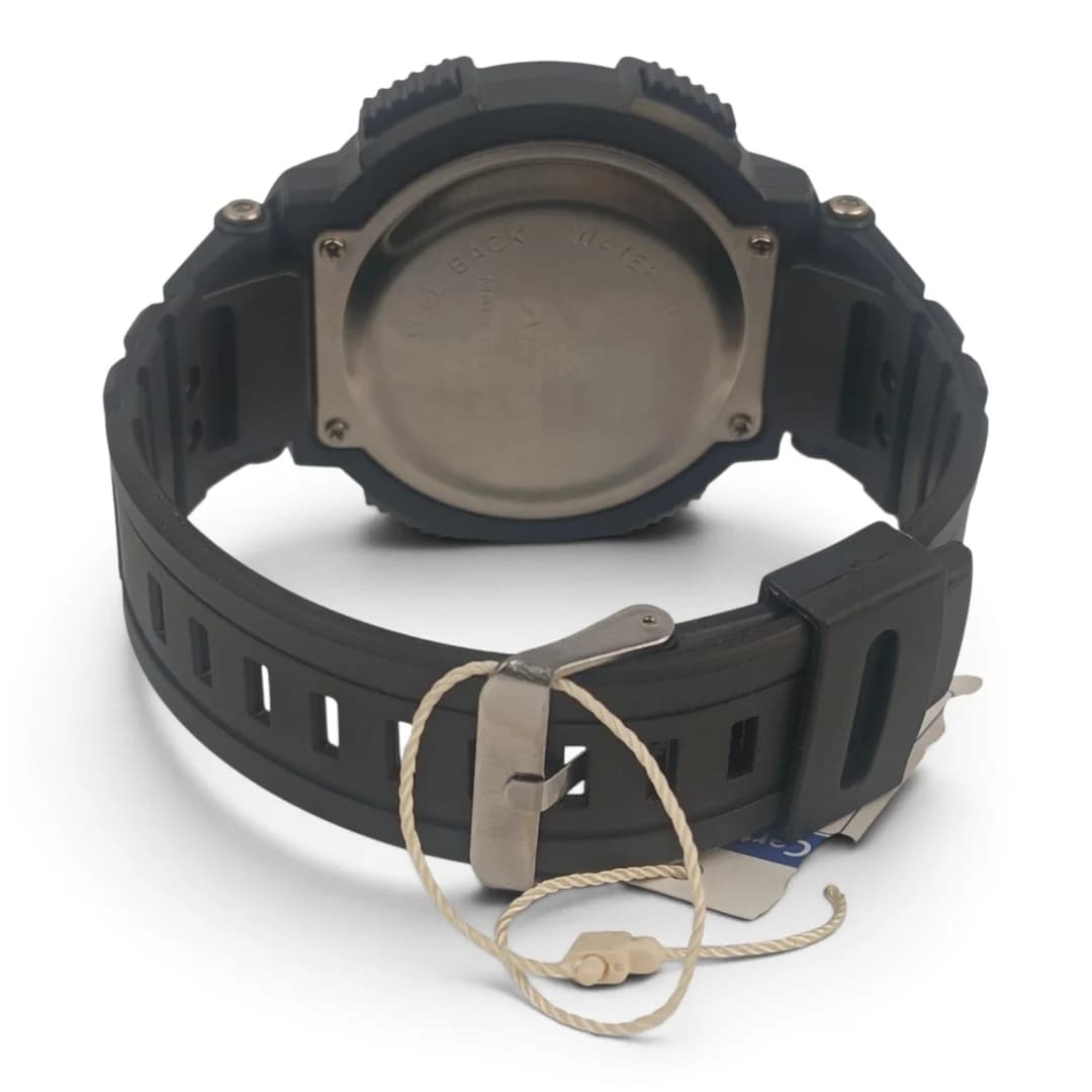 ساعت مچی اسپرت آیک | AIKE طرح G-SHOCK دیجیتالی مدل AK-1837 رنگ مشکی – آبی به همراه جعبه و پاکت اورجینال — تصویر ۱۰