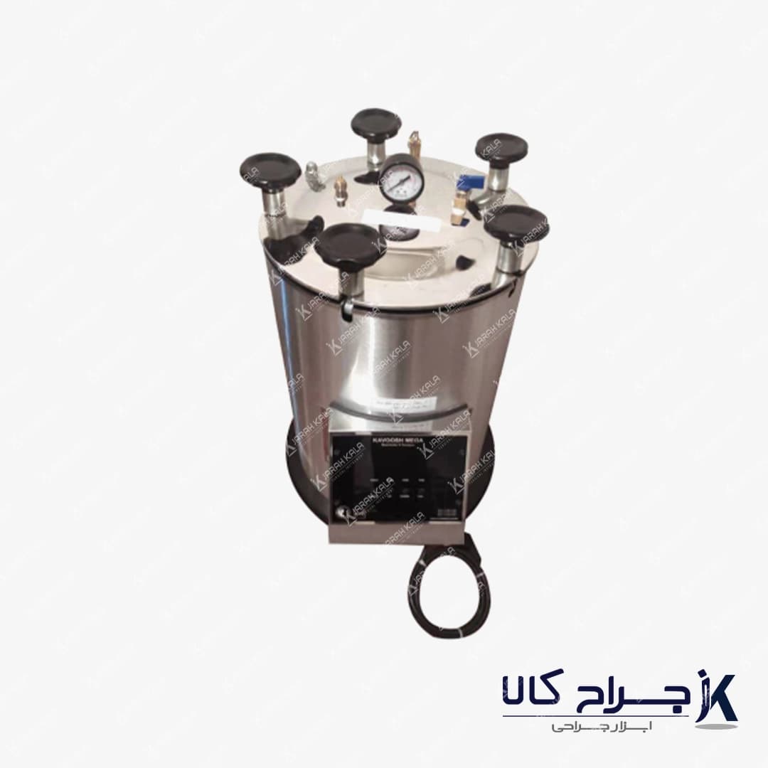 اتوکلاو آزمایشگاهی ۱۰۰ لیتری دیجیتال — تصویر ۳