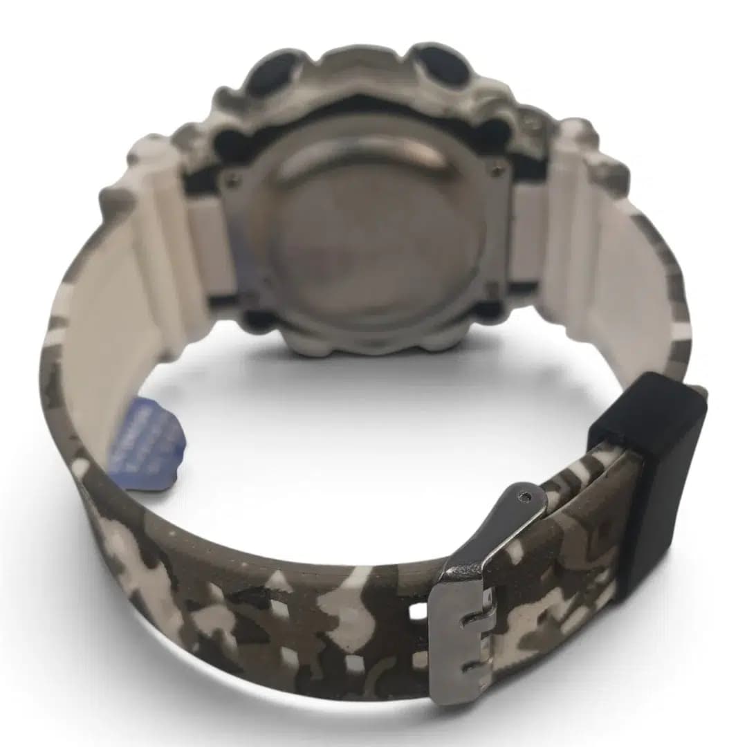 ساعت مچی اسپرت آیک | AIKE طرح G-SHOCK دیجیتالی مدل AK-1933 رنگ طوسی ارتشی به همراه جعبه و پاکت اورجینال — تصویر ۱۰