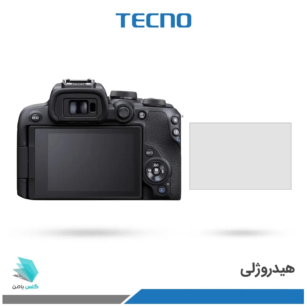 گلس دوربین کانن EOS R10 برند تکنو — تصویر ۲