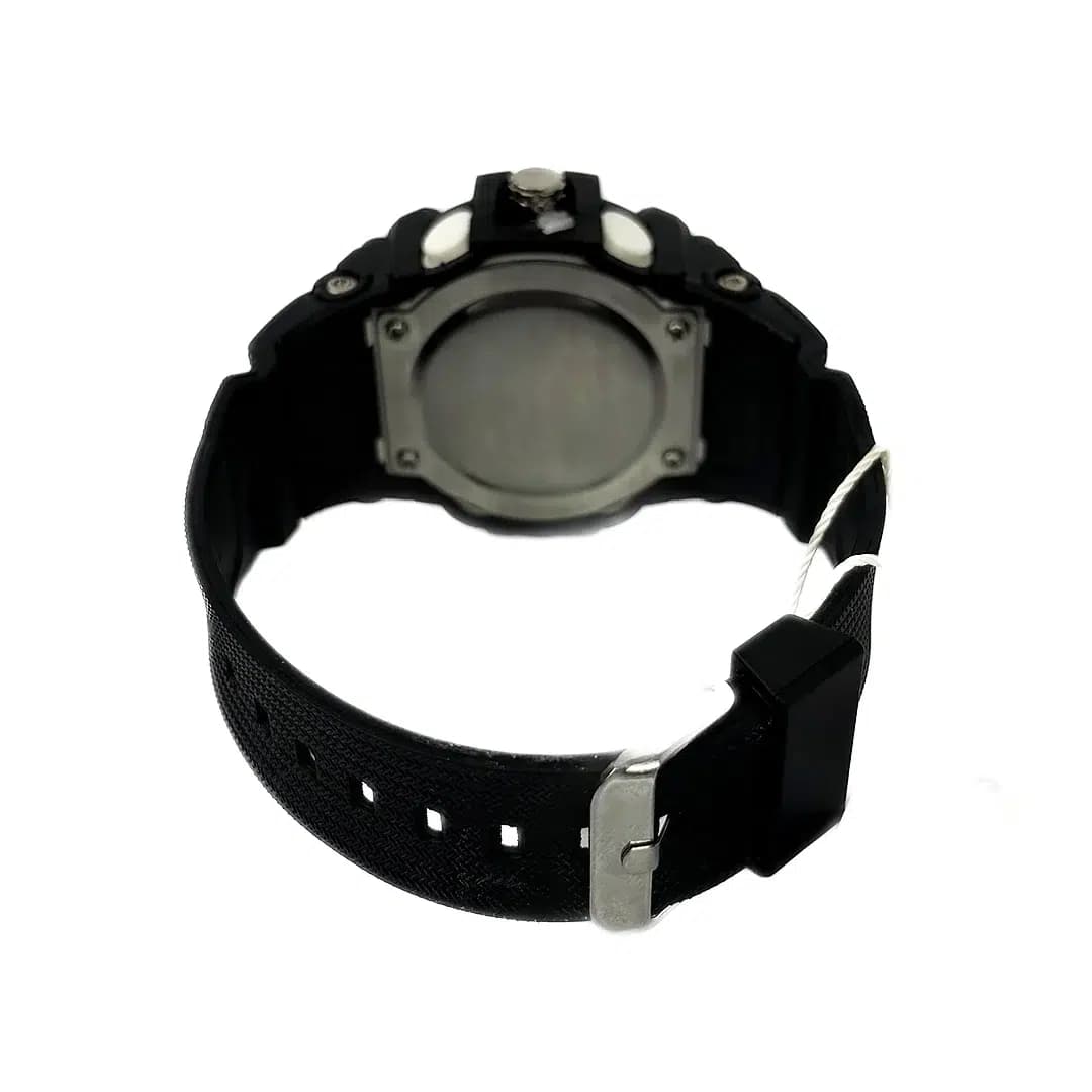 ساعت مچی اسپرت آیک | AIKE طرح G-SHOCK عقربه ای مدل AK-005 رنگ مشکی به همراه جعبه و پاکت اورجینال — تصویر ۱۱