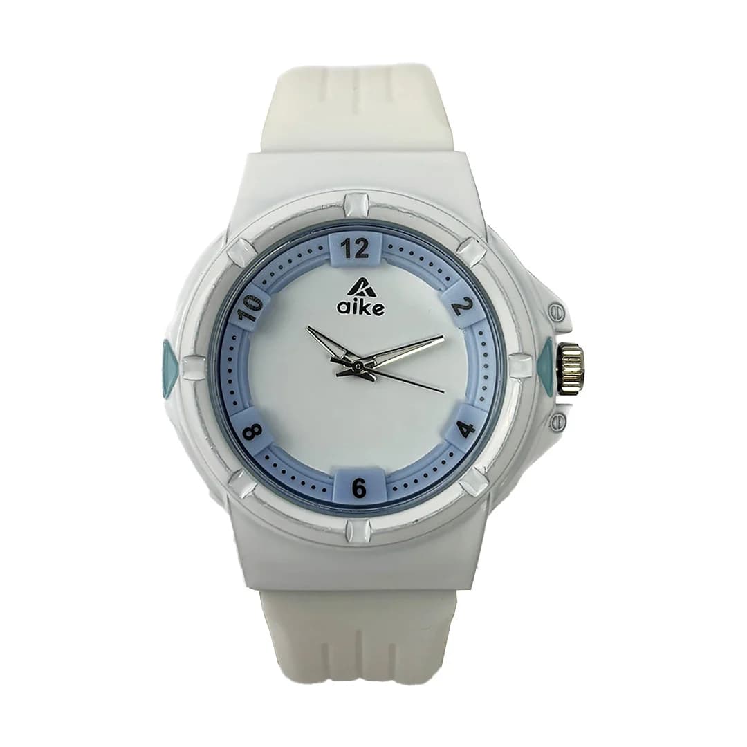 ساعت مچی اسپرت آیک | AIKE عقربه ای مدل AK-031 رنگ سفید به همراه جعبه و پاکت اورجینال — تصویر ۷