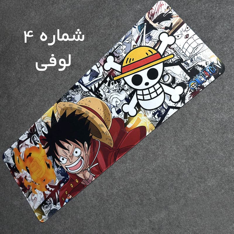پد موس و کیبورد طرح انیمه وان پیس — تصویر ۵
