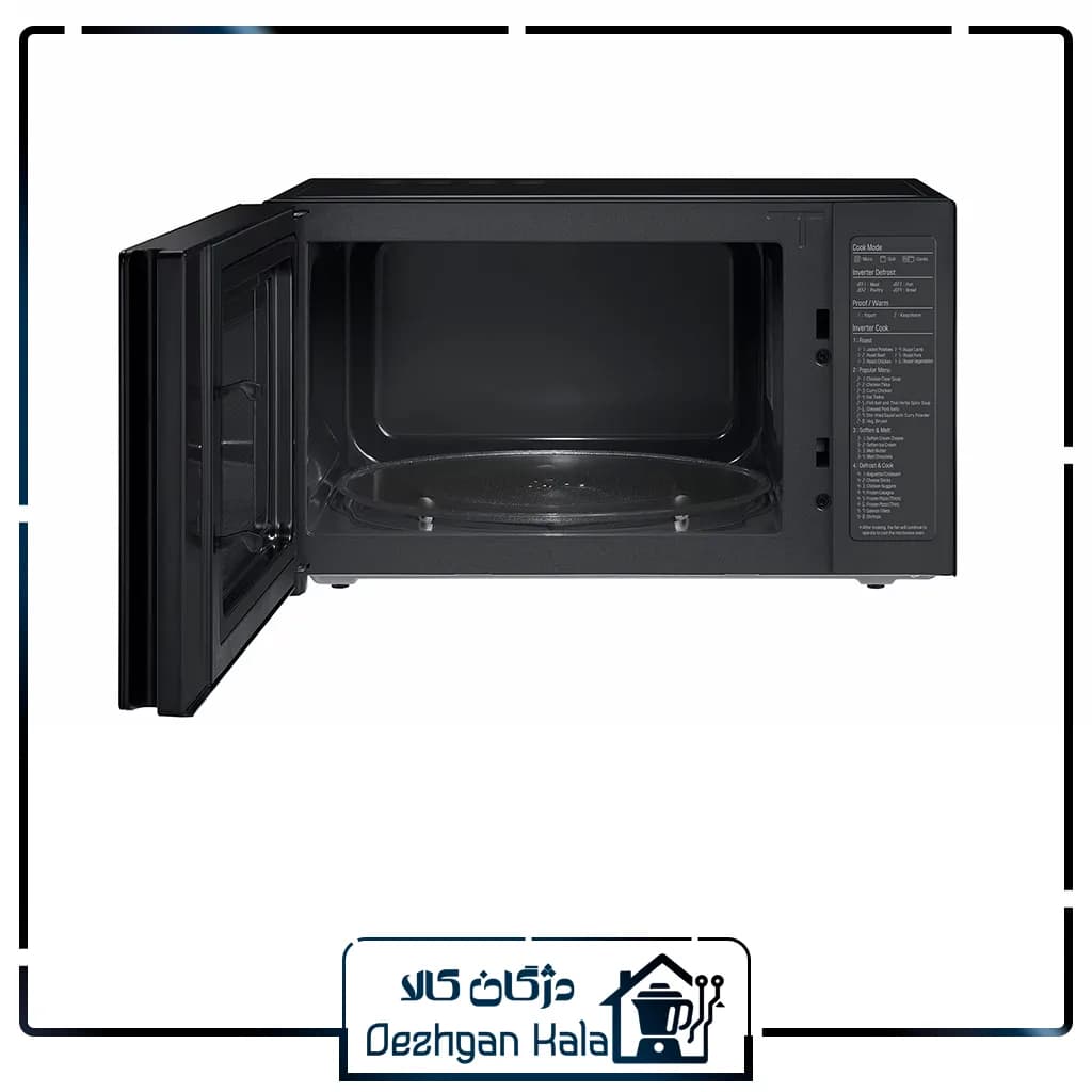 مایکروویو ال جی 8265 | 42 لیتری MH8265DIS رنگ مشکی — تصویر ۲