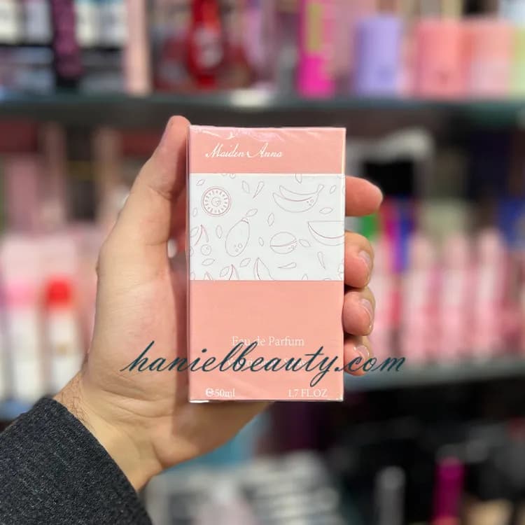 عطر بیکینی رایحه هلو مایدن آنا 50 میل با بوی میوه‌ای و شیرین — تصویر ۷