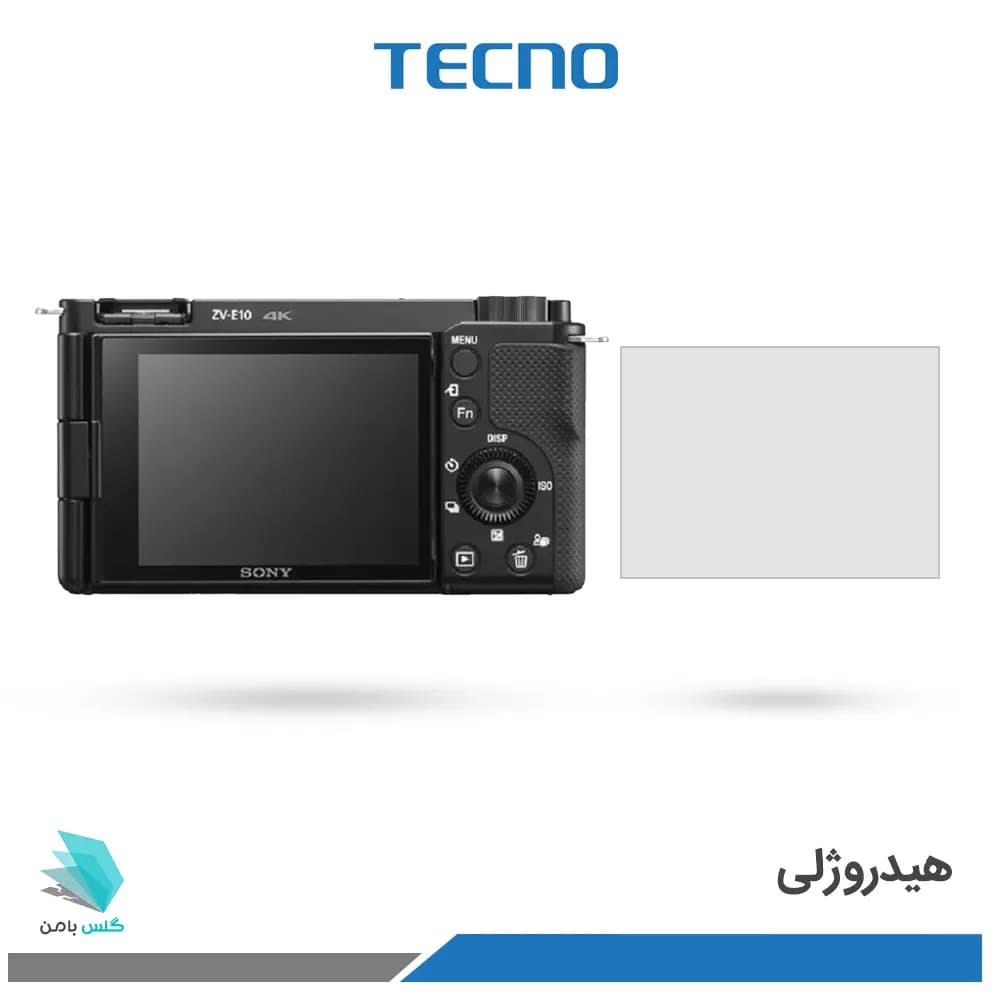 گلس دوربین سونی ZV-E10 برند تکنو — تصویر ۲