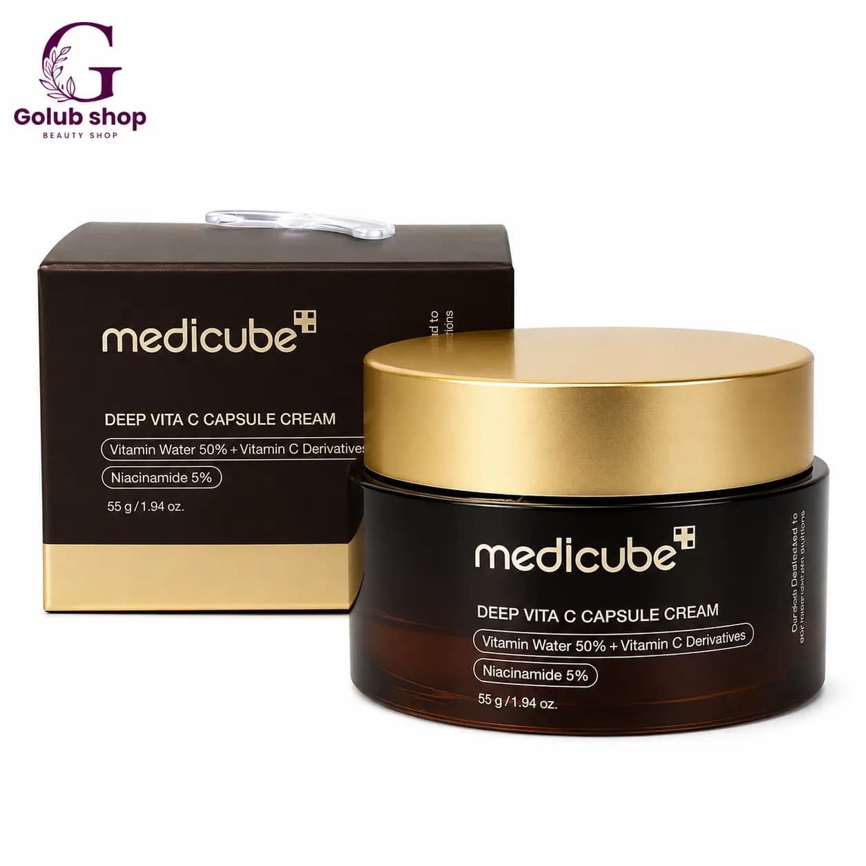 کرم کپسولی ویتامین C مدی‌کیوب مدل Deep Vita C Capsule Cream