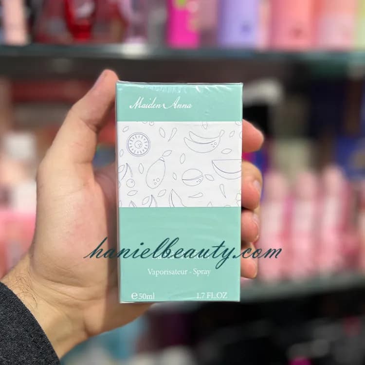 عطر بیکینی رایحه خرسی مایدن آنا 50 میل با بوی خنک و شیرین روزانه — تصویر ۳