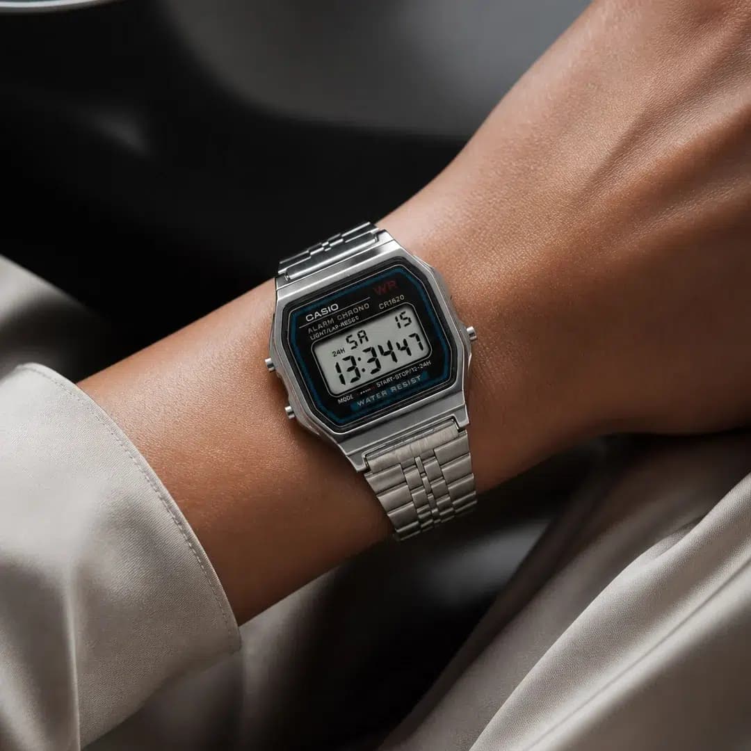 ساعت مچی مردانه و پسرانه کاسیو | CASIO نوستالژی مدل A159W (های کپی درجه 1) — تصویر ۸