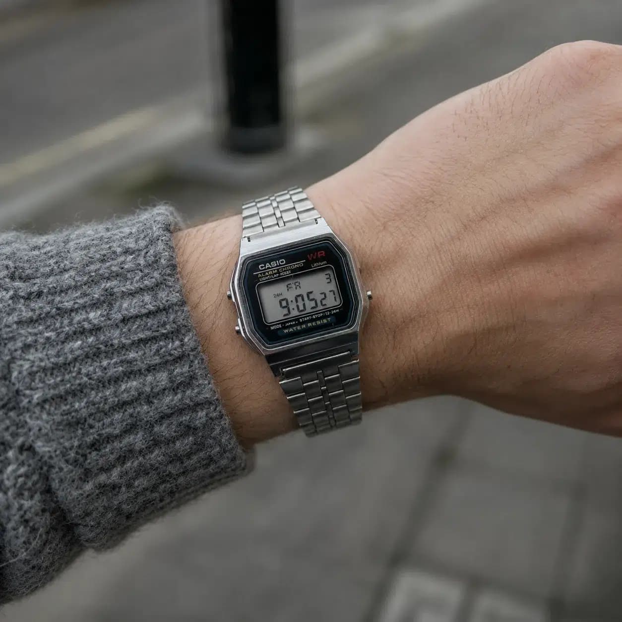 ساعت مچی مردانه و پسرانه کاسیو | CASIO نوستالژی مدل A159W (های کپی درجه 1) — تصویر ۳
