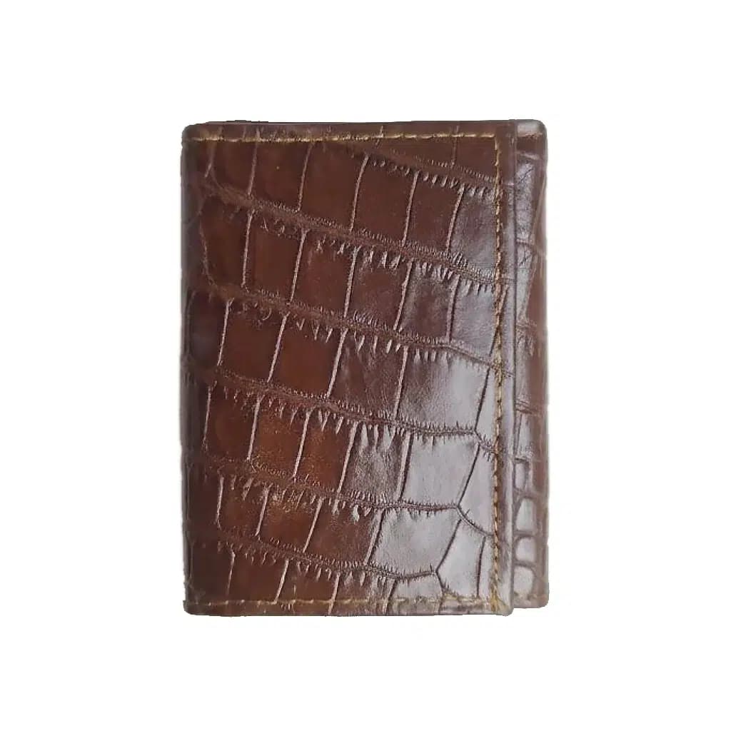 کیف پول سه لت مردانه و زنانه چرم طبیعی bon0004 — تصویر ۶