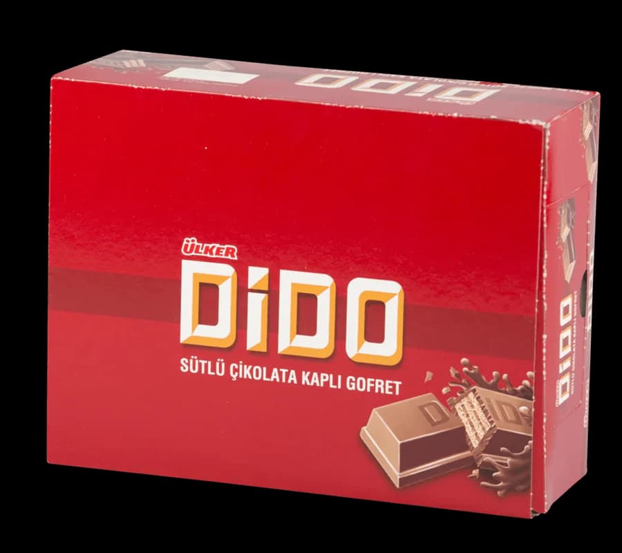 ویفر شکلاتی دیدو اولکر Dido | با روکش غلیظ شکلات شیری 24 عددی — تصویر ۲