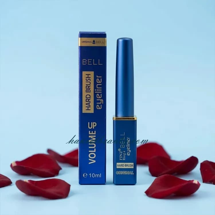 خط چشم مویی حرفه‌ای مشکی با برس سخت و دقت بالا