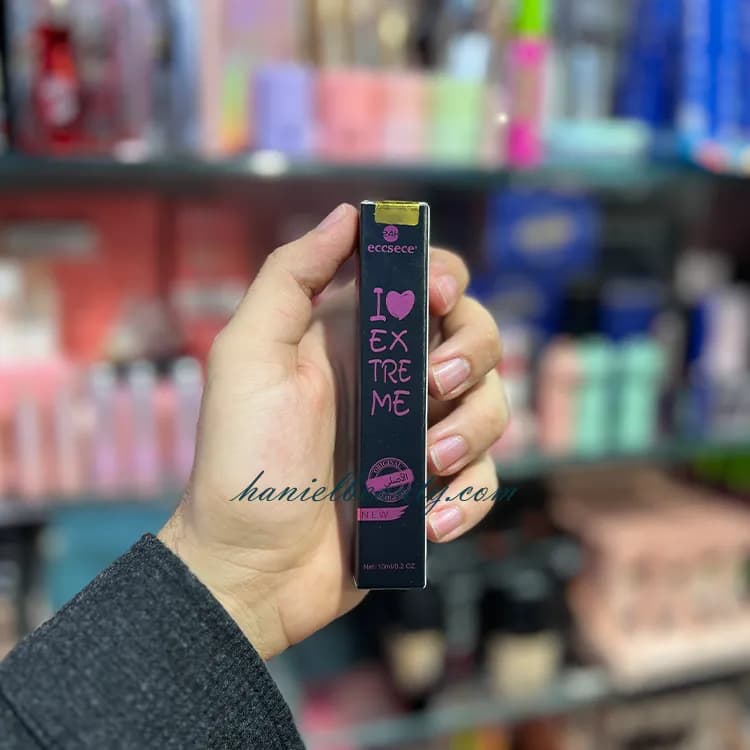 خط چشم مویی I Love Extreme با رنگ کاملاً مشکی و دقت بالا — تصویر ۳