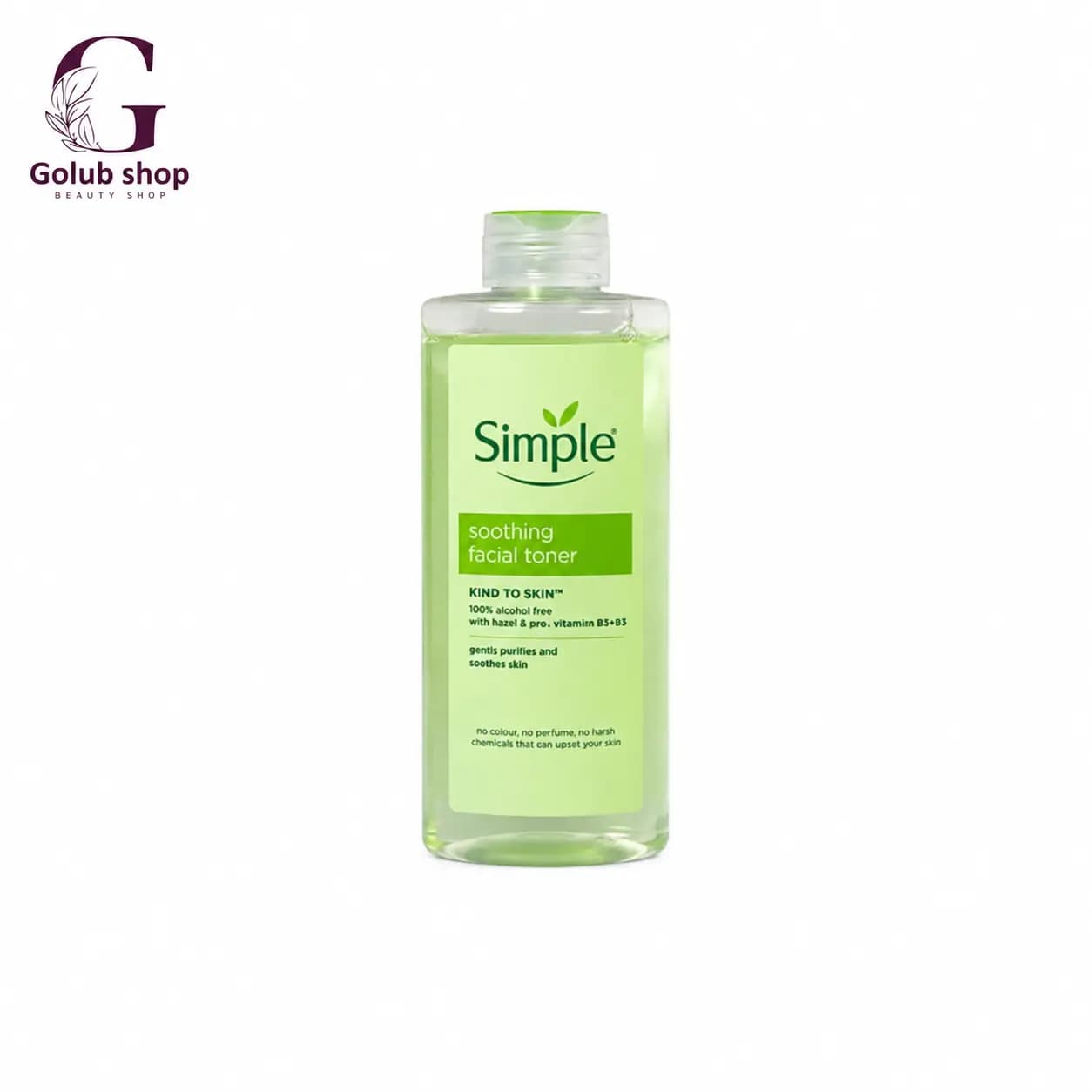 تونر آرامش‌بخش مدل Soothing Facial Toner حجم 200 میل | بدون الکل و مناسب پوست حساس