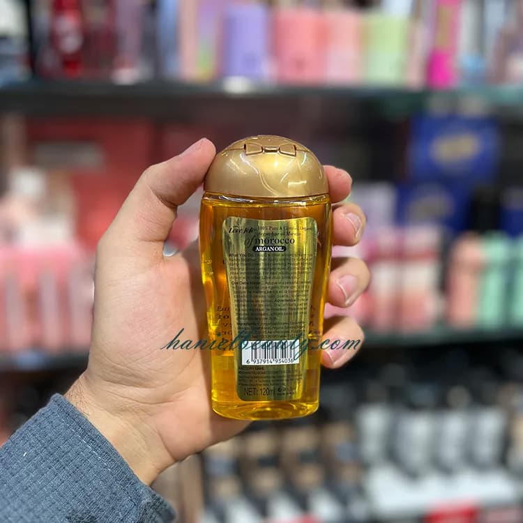 روغن آرگان لاو جوجو مراکشی تقویتکننده و ترمیمکننده مو — تصویر ۷