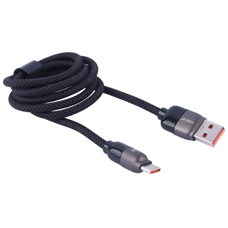 کابل تایپ سی فست شارژ 66 وات هیسکا Jelly LX-901AC طول 1 متر — تصویر ۴