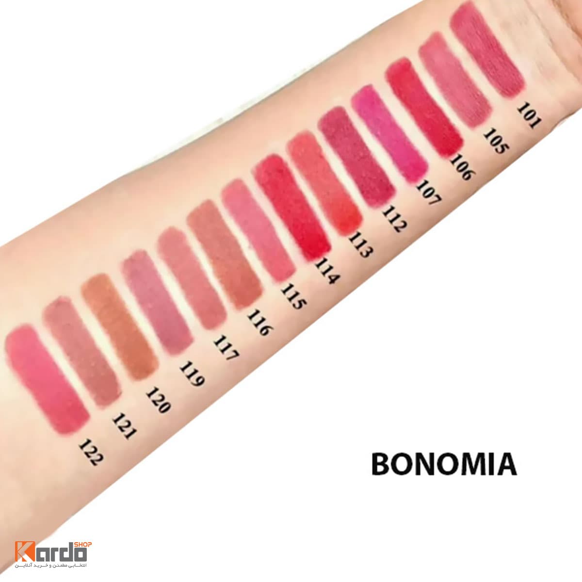 رژ لب مدادی بونومیا BONOMIA — تصویر ۳
