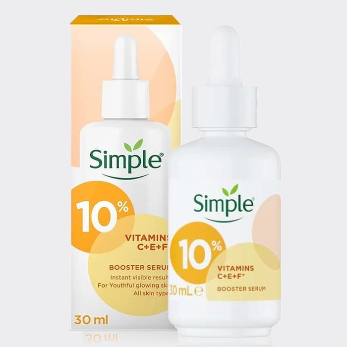 سرم روشن کننده ویتامین سی سیمپل Simple حجم 30 میل