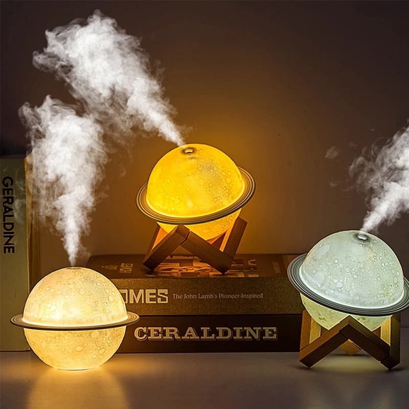 دستگاه بخورسرد و رطوبت ساز Moon planet Humidifier — تصویر ۸
