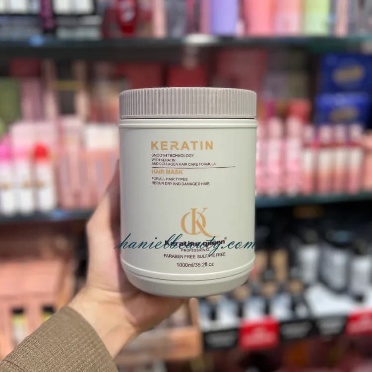 پک کراتینه Keratin Queen شامل شامپو و ماسک احیاکننده — تصویر ۴