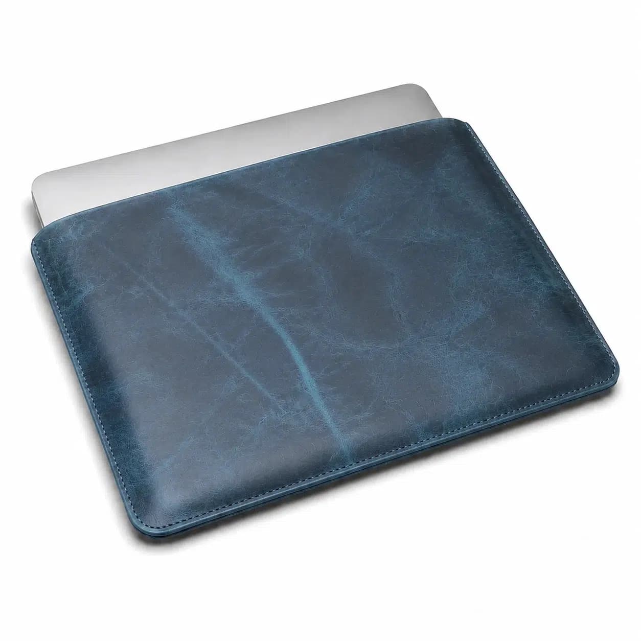 کاور محافظ چرم طبیعی دست ساز لپتاپ مک بوک پرو 15 اینچ اپل Apple MacBook Pro 15” (4th Gen) مدل گرشا — تصویر ۸