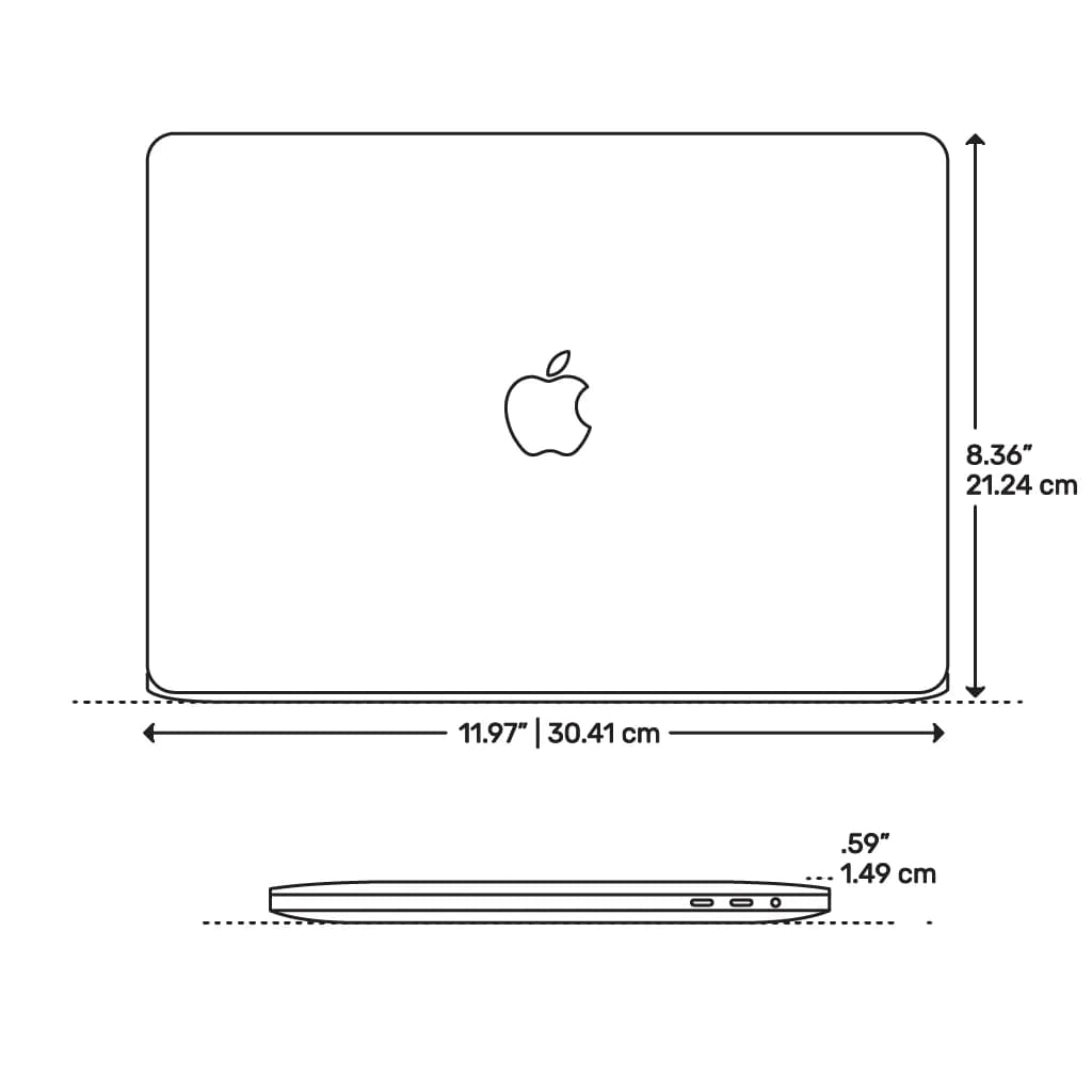 کاور محافظ چرم طبیعی دست ساز لپتاپ مک بوک پرو 13 اینچ اپل Apple MacBook Pro 13” (4th Gen) مدل گرشا — تصویر ۱۱