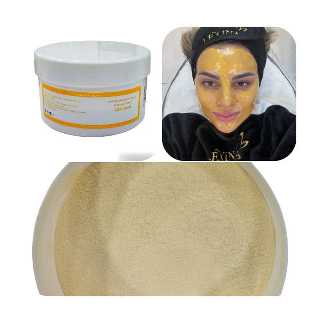 ماسک هیدروژلی طلا 24K برند premier beauty face — تصویر ۱۱
