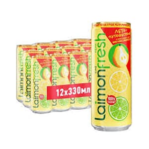 لایمون فرش گلابی پک ۱۲ عددی Laimon fresh Pear