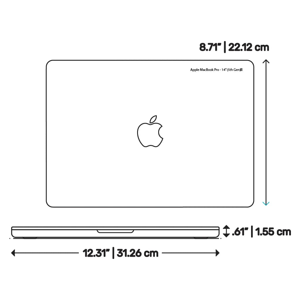 کاور محافظ چرم طبیعی دست ساز لپتاپ مک بوک پرو 14 اینچ اپل Apple MacBook Pro – 14” (5th Gen) مدل گرشا — تصویر ۱۱