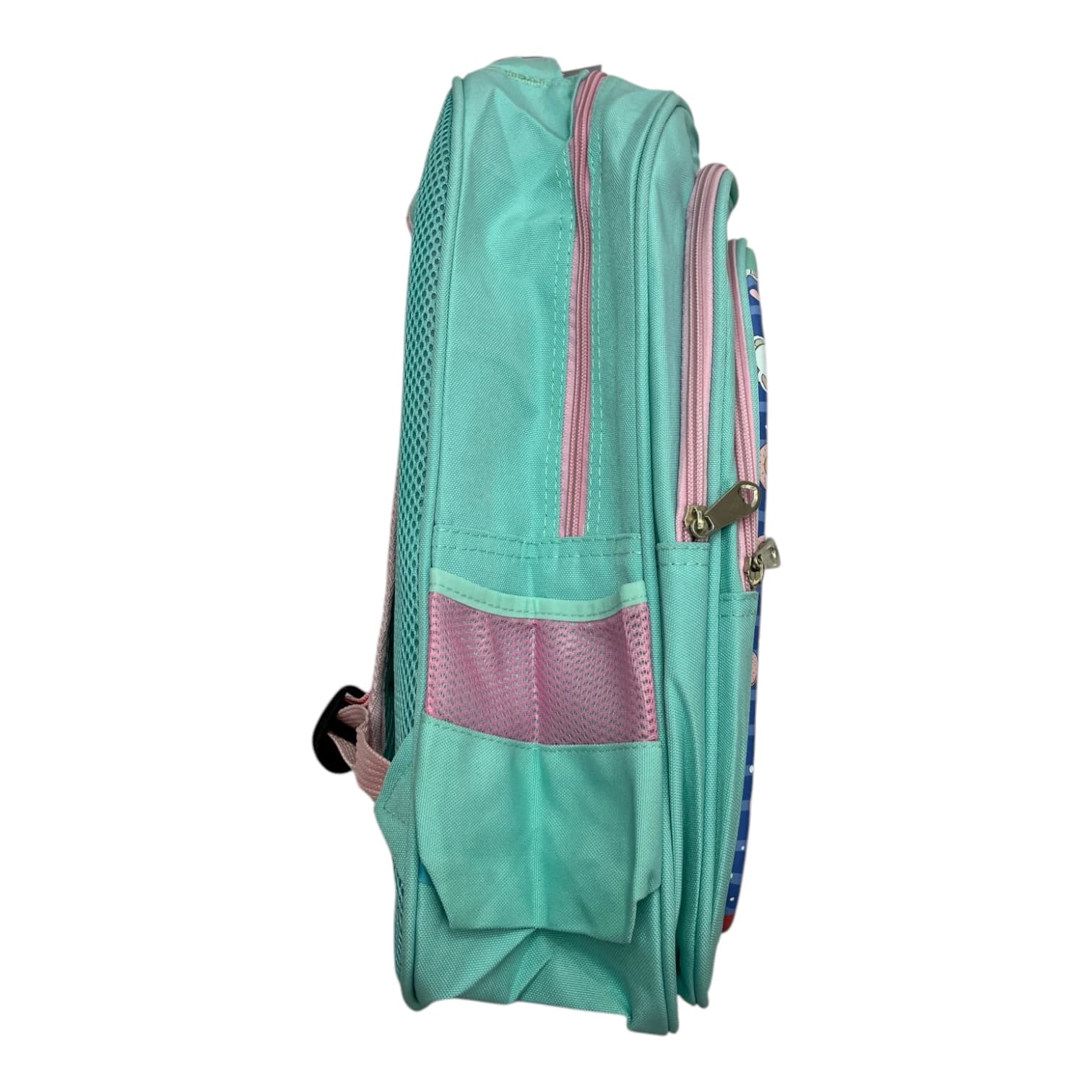 کیف مدرسه دخترانه طرح خرس | کوله پشتی ۳ زیپ جادار سایز ۴۰ — تصویر ۸