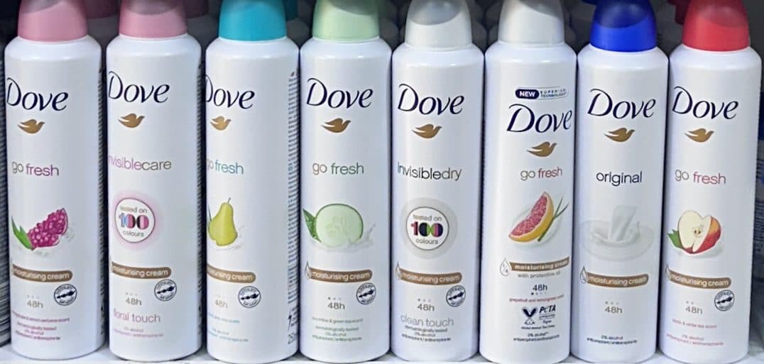 اسپری ضد تعریق داو Dove | فلورال تاچ Floral Touch | حجم ۲۵۰ میل — تصویر ۴