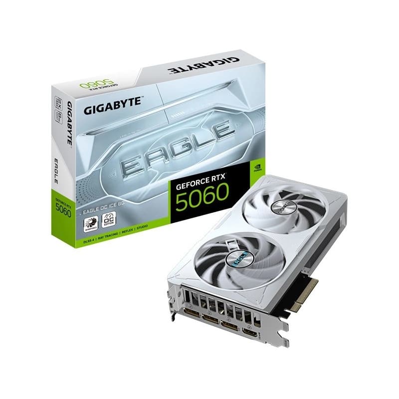 کارت گرافیک گیگابایت مدل GIGABYTE VGA GeForce 5060 EAGLE ICE OC 8GB — تصویر ۶