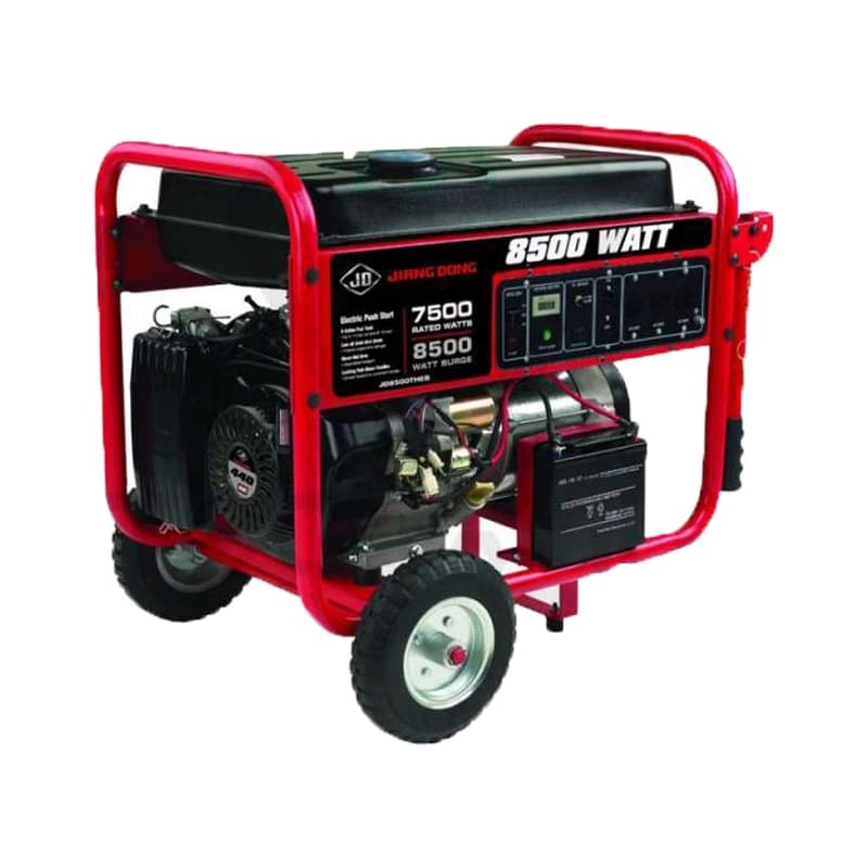 موتور برق جیانگ دانگ JD8500THEB | موتور برق 8.5 کیلووات بنزینی تک فاز — تصویر ۶
